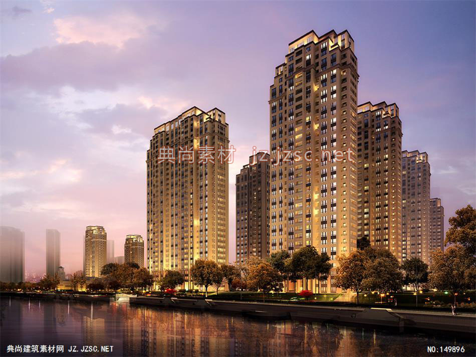 景瑞常州 住宅建筑效果图 住宅效果图