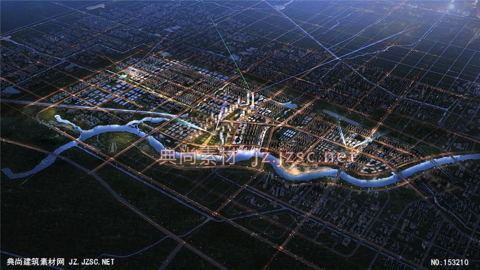 亳州规划02-规划效果图设计+文化建筑效果图