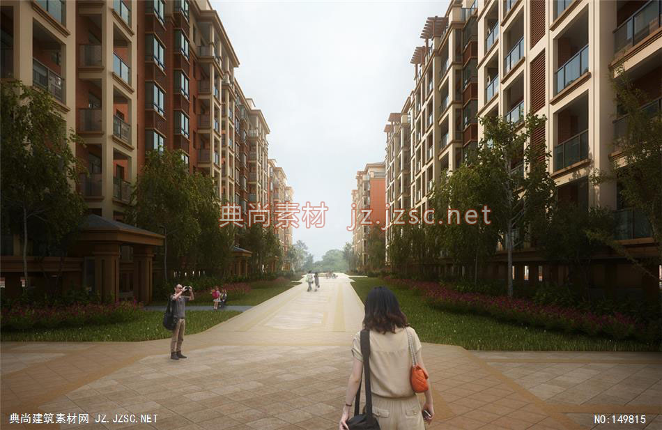 华星住宅 住宅建筑效果图 住宅效果图