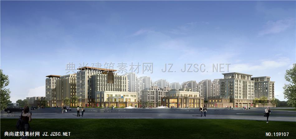 2013-25(综合)大原-盐城悦达综合体设计方案一ts 建筑效果图