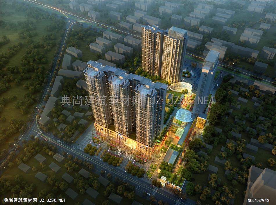 1301-32((商业）-连云港商业-zxr-syx 建筑效果图