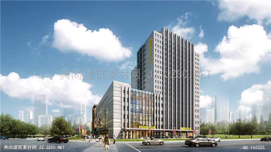 1301-13(商业)I-新博悦二期修改-c01-dgl-sxx-2 建筑效果图