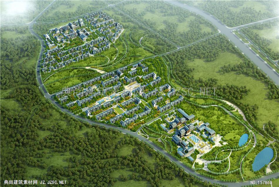 1301-25(规划）济景-北京密云规划方案3-hjb 建筑效果图
