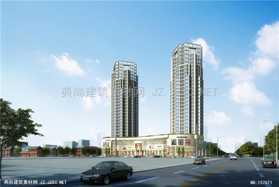 1301-07-公建-悠逸建筑-邯鄲项目第二轮-ts-zly 建筑效果图