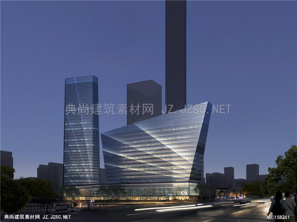 1301-45(工建)集约-沙河-fqx (2) 建筑效果图