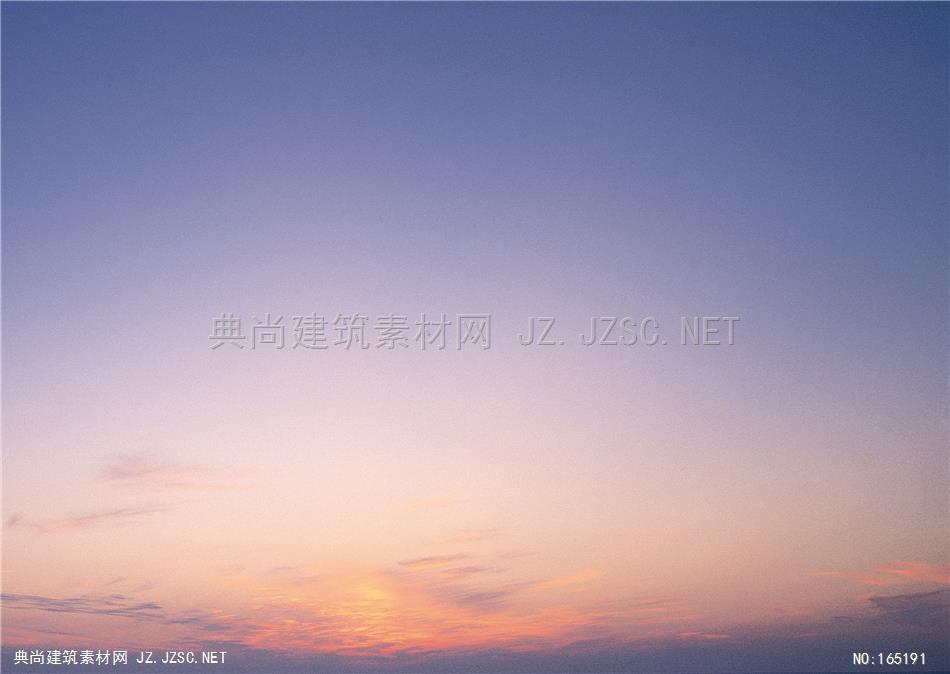 高清夕阳晚霞天空素材A (90) 天空配景精美天空