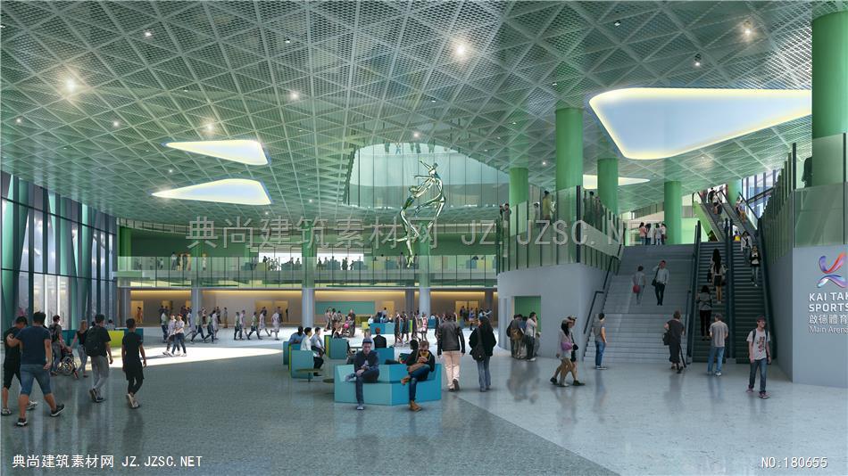 2018-07-13-14-ISCB_SpectatorMainEntrance-SMJ建筑效果图