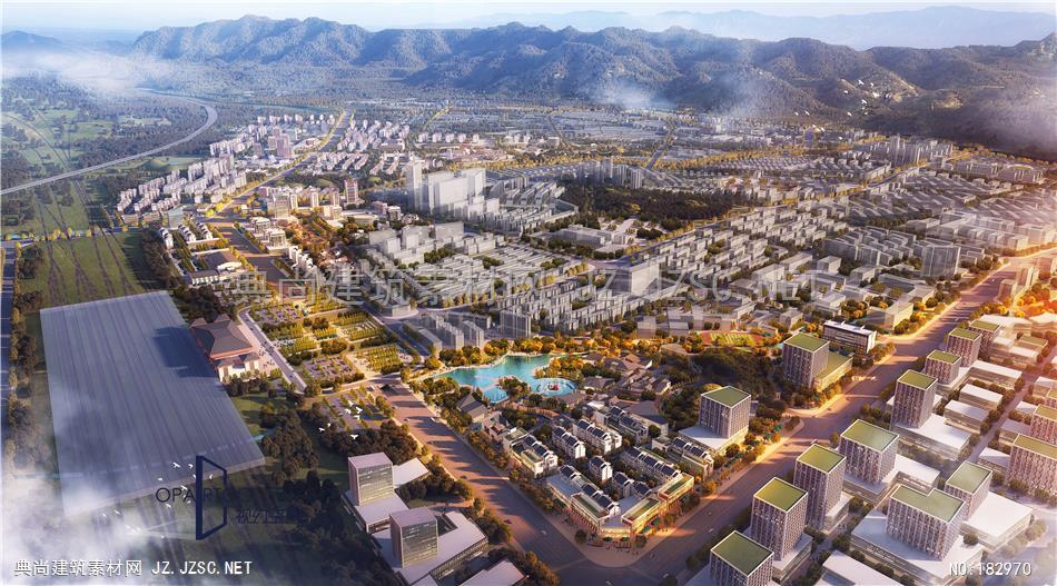 地标项目效果图合集 张(12)建筑效果图