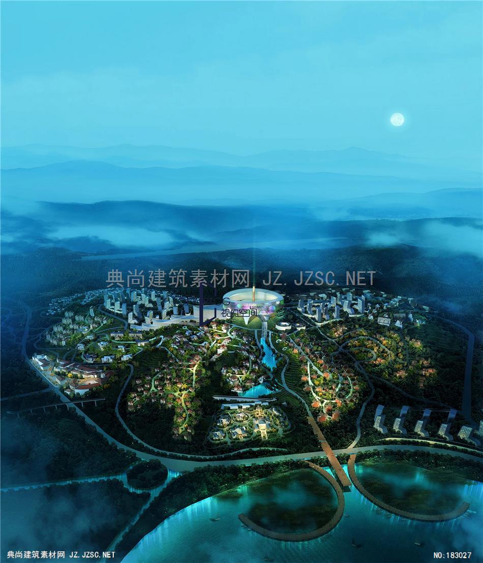 地标项目效果图合集 张(36)建筑效果图