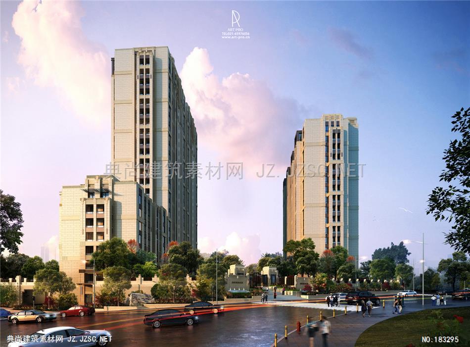 多住宅ART PRO作品_1046建筑效果图