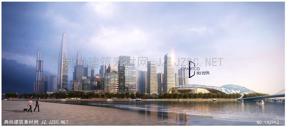 地标项目效果图合集 张(22)建筑效果图