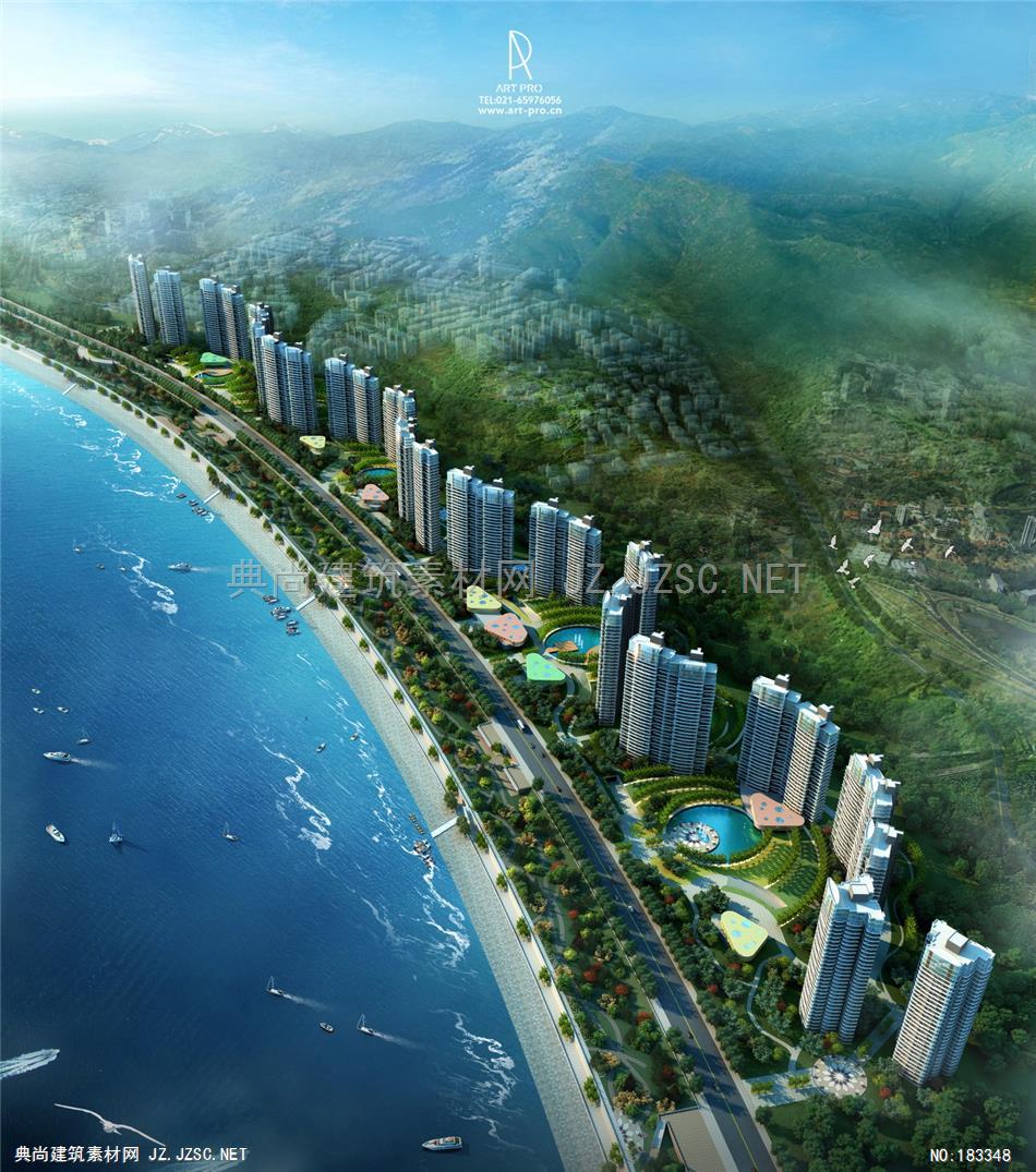 多住宅ART PRO作品_1069建筑效果图
