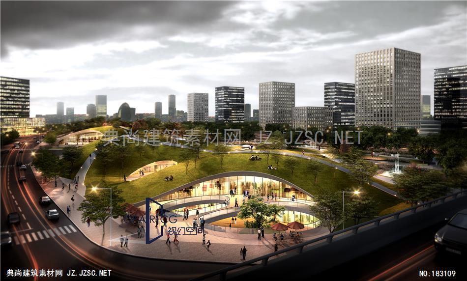 地标项目效果图合集 张(69)建筑效果图