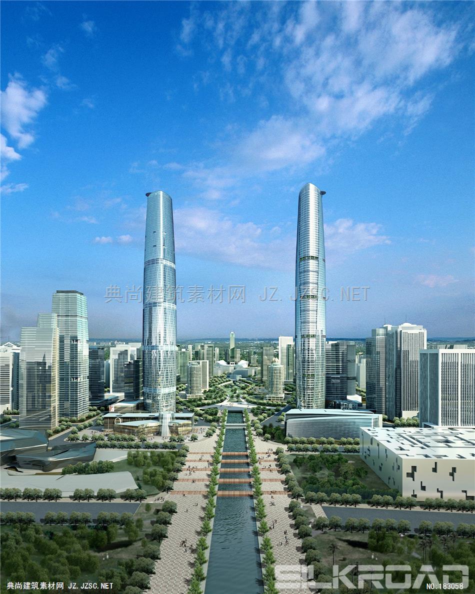 Aedas-广州东05建筑效果图