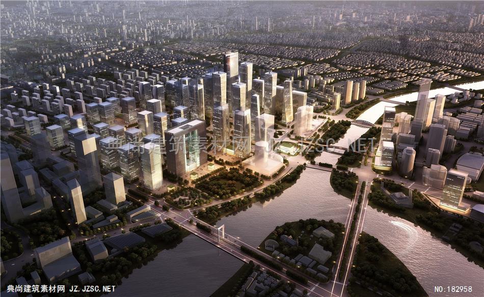 地标项目效果图合集 张(3)建筑效果图