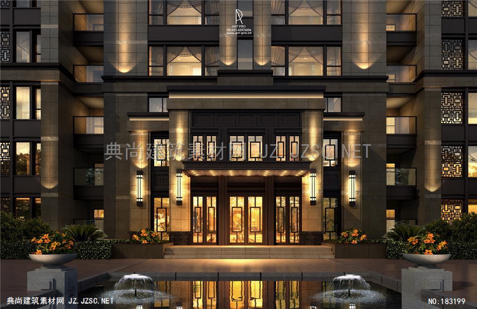 多住宅ART PRO作品_1010建筑效果图