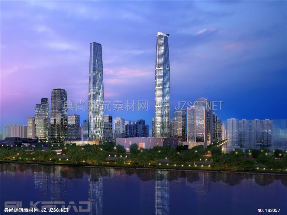 Aedas-广州东02建筑效果图