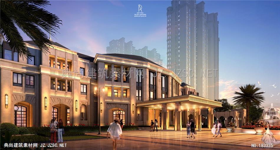 多住宅ART PRO作品_1065建筑效果图