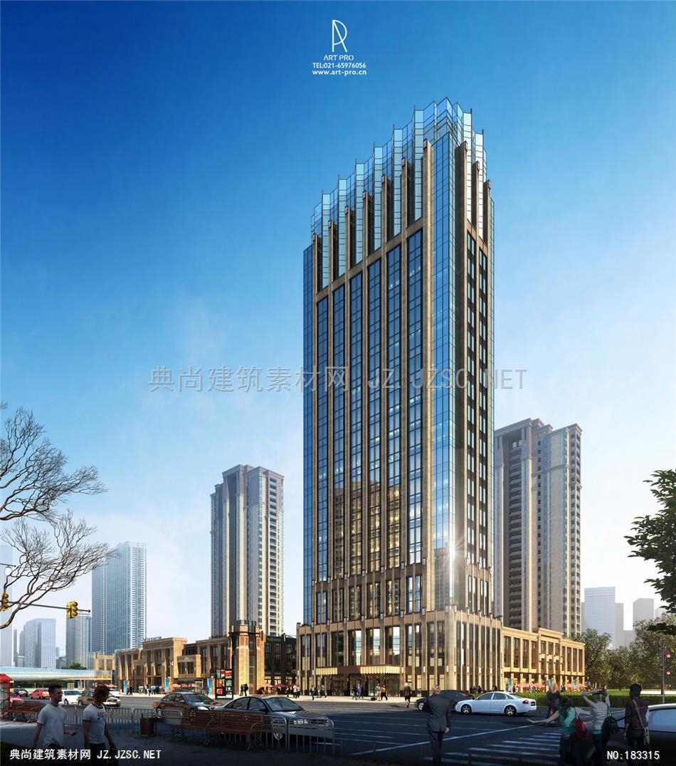 多住宅ART PRO作品_1056建筑效果图