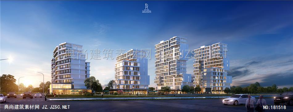 多住宅ART PRO作品_0606建筑效果图