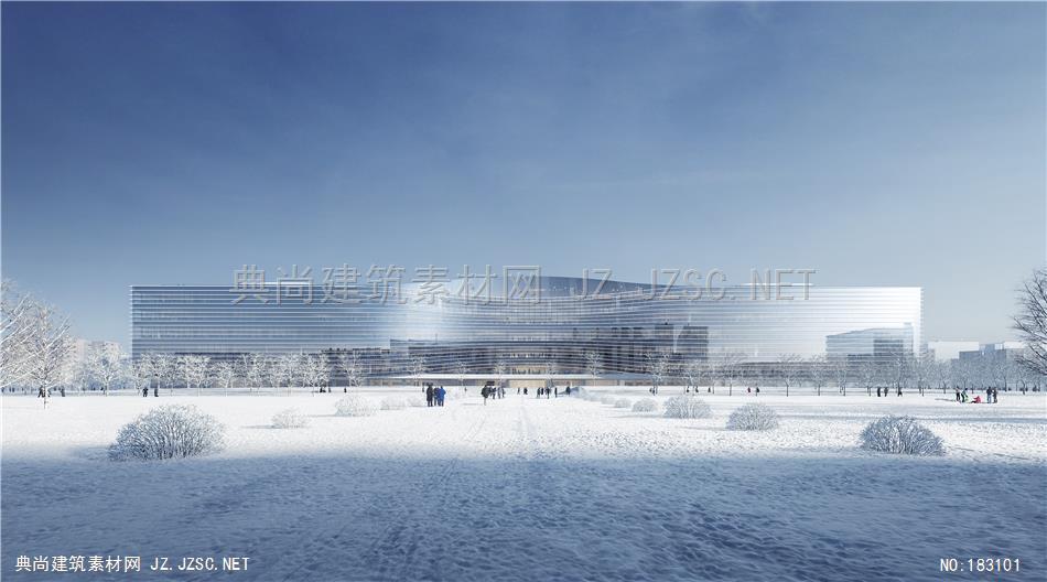 AEDAS-Sina-WinterSnow-www.mir.no建筑效果图