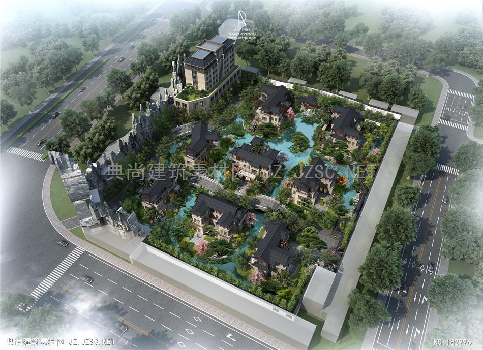 多住宅ART PRO作品_0954建筑效果图