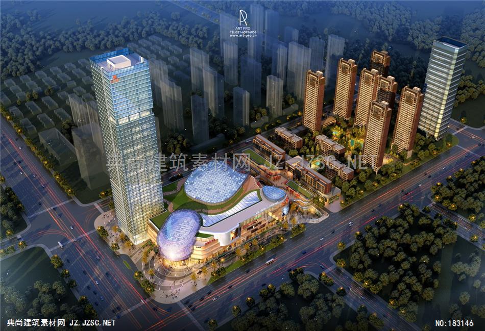 多住宅ART PRO作品_0994建筑效果图