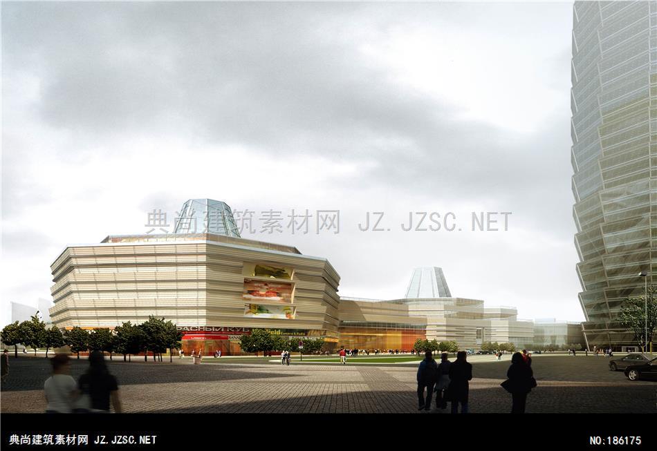郑州国际会展中心建筑效果图