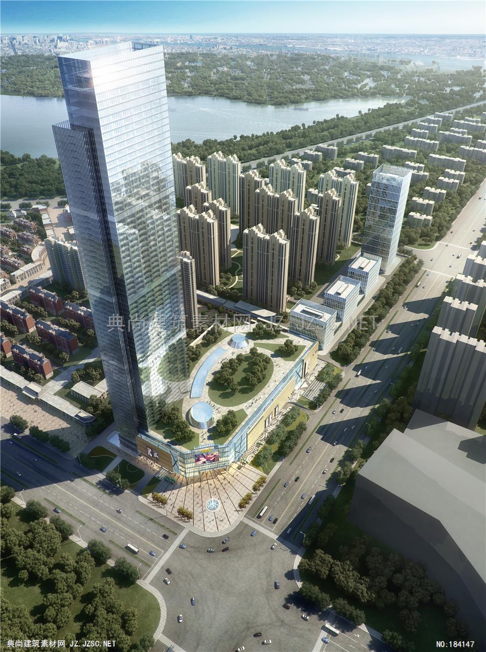 灰墨 (298)建筑效果图