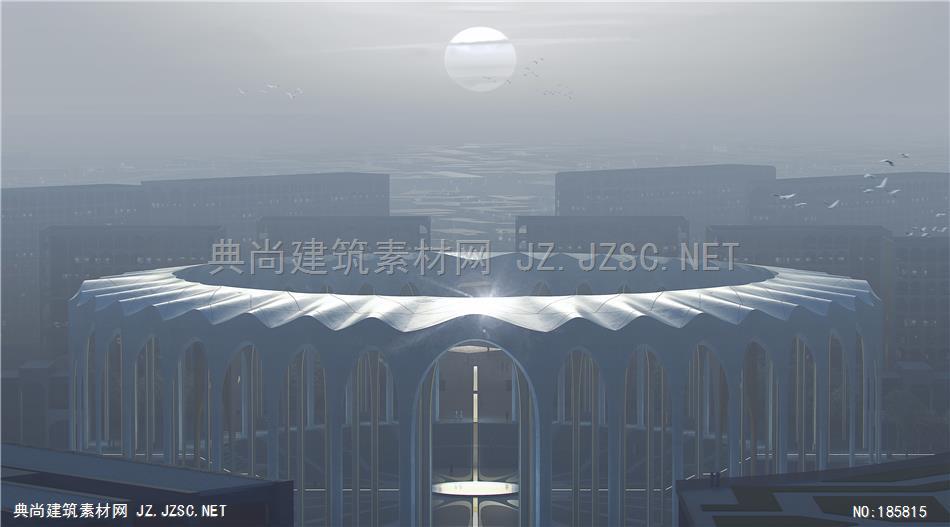 鸟瞰规划效果图2019-01-04-北京凯达-撒马尔罕项目-C04