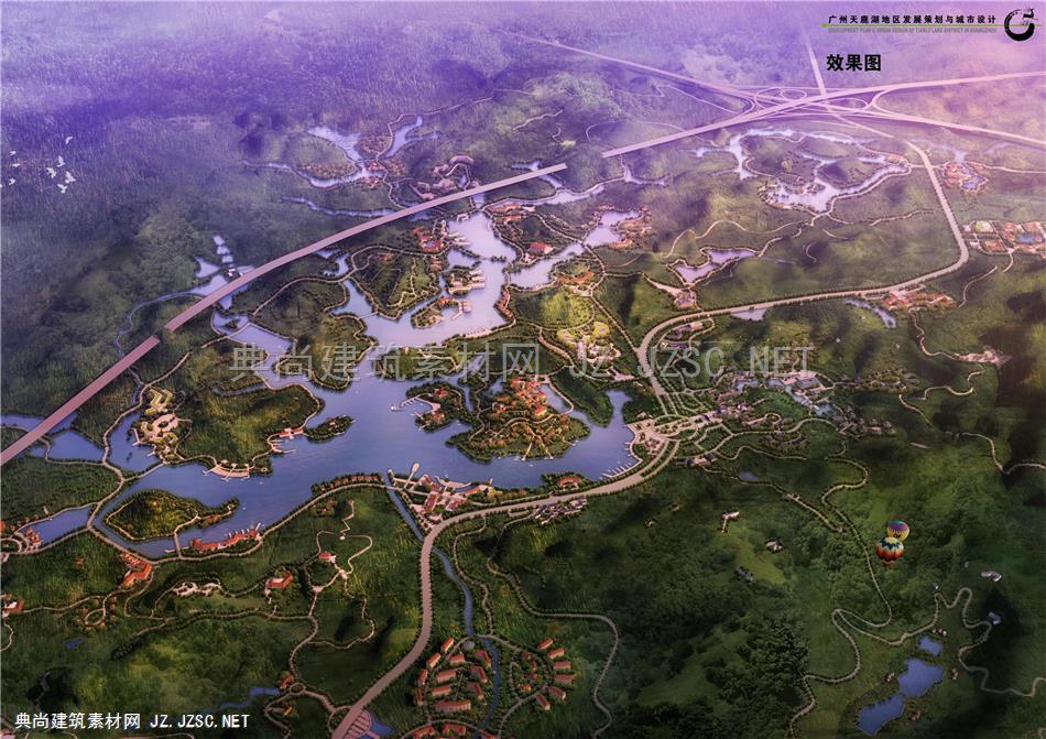 广州天鹿湖地区生态旅游项目发展策略与城市设计