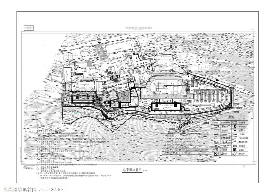 职业教育中心改扩建项目环境及附属工程施工图