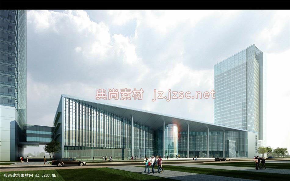 建筑设计效果图0014