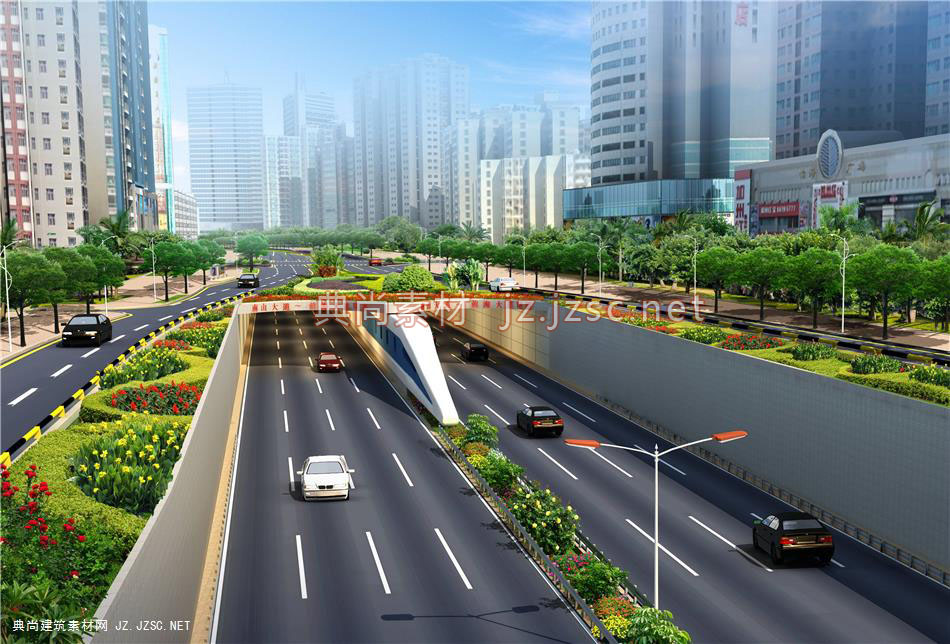 隧道外景07起点隧道口1011隧道口景观效果图jpg图片