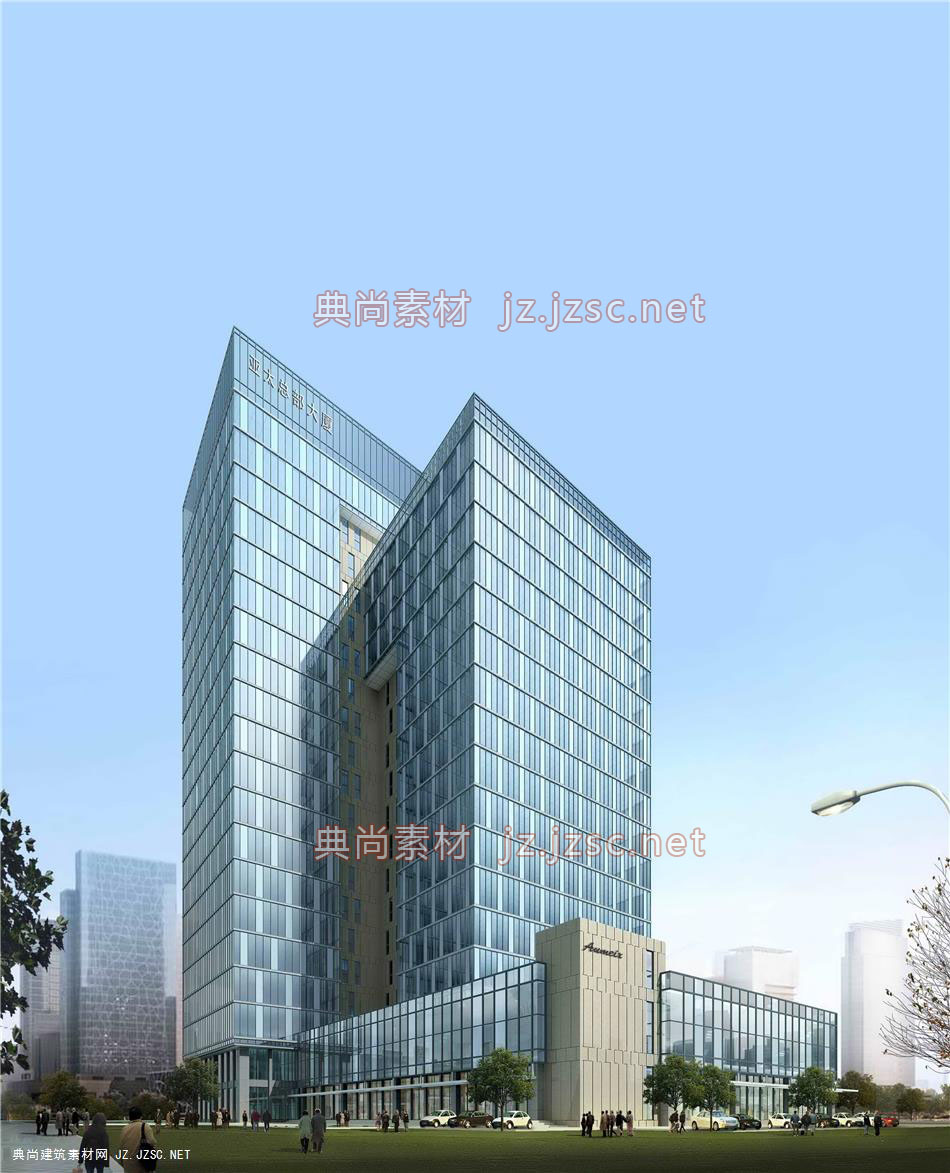 办公建筑效果图(177)