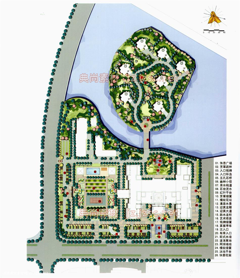景观总平面136711448540294