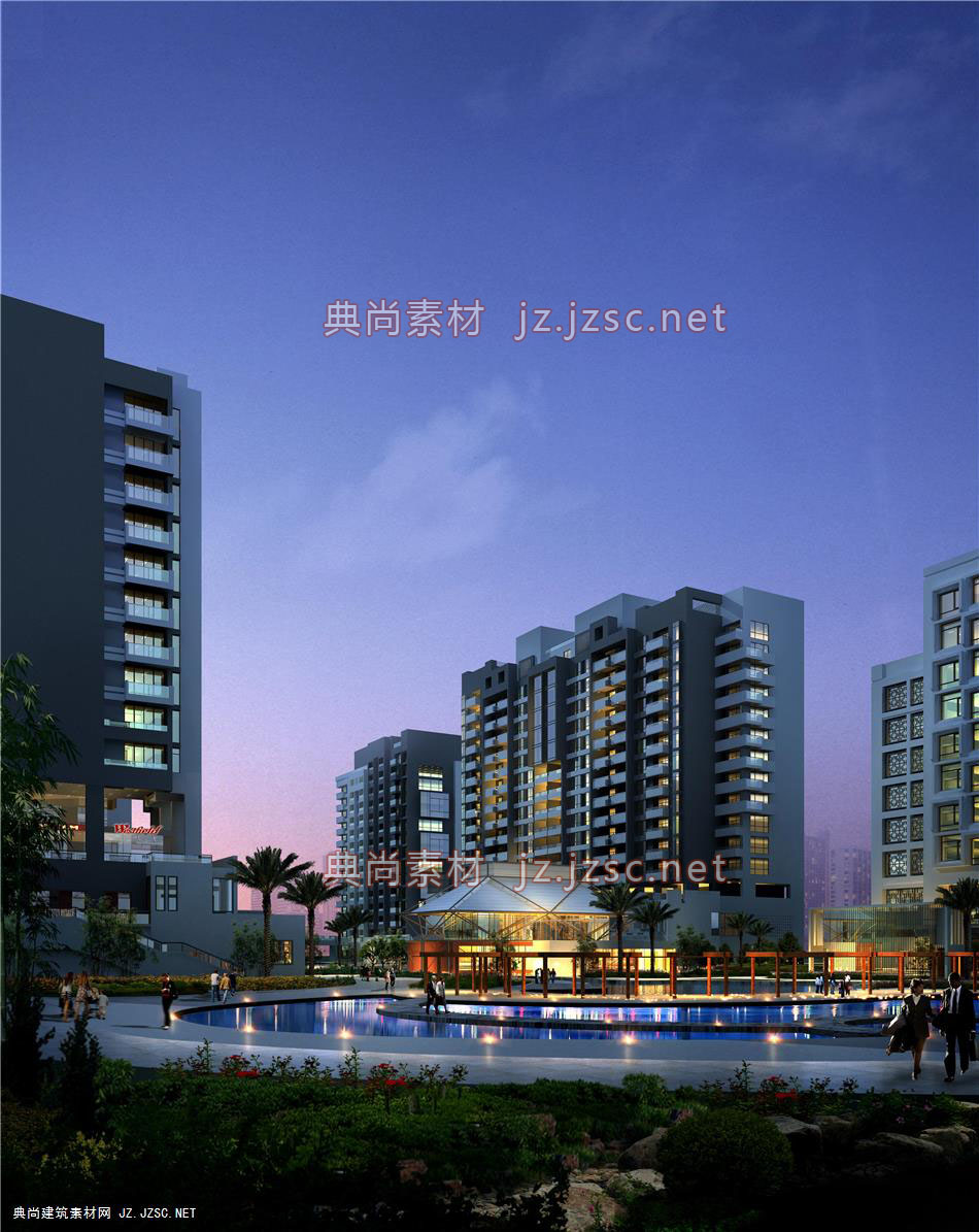 沈海燕-杭州凤凰城01效果图jpg图片 高层住宅jpg图片