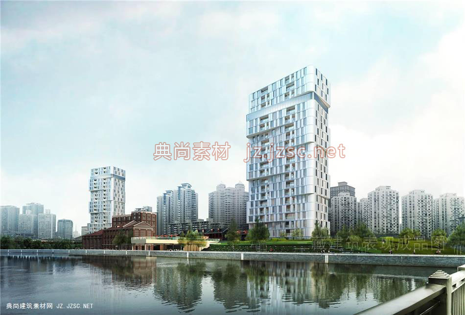 高层多层住宅效果图68