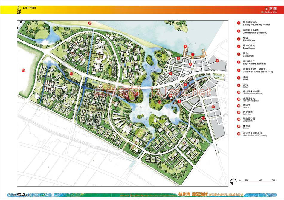 居住区规划总平面图0188