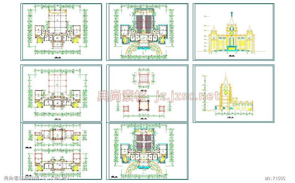 圣经学校建筑施工图