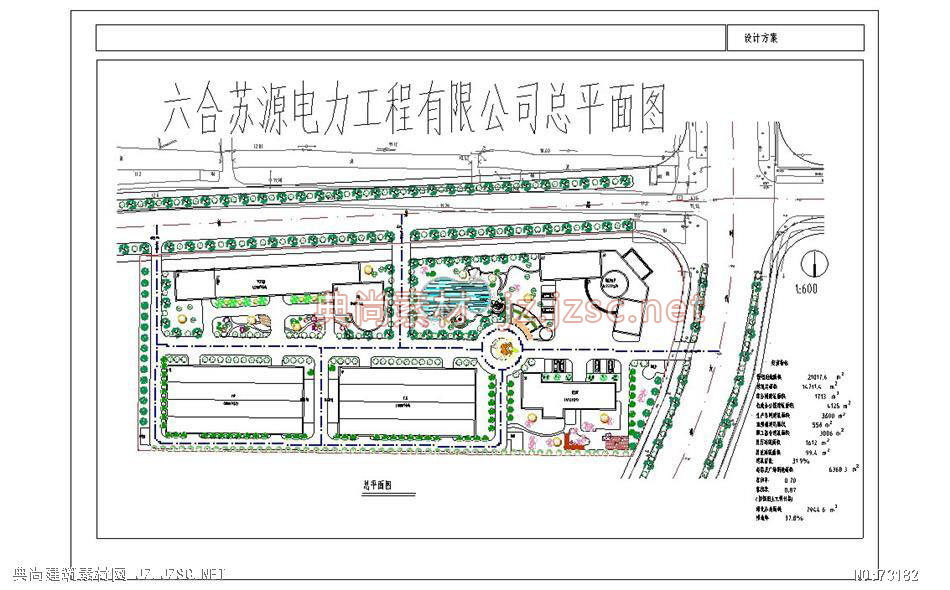 工业园总平面规划设计方案