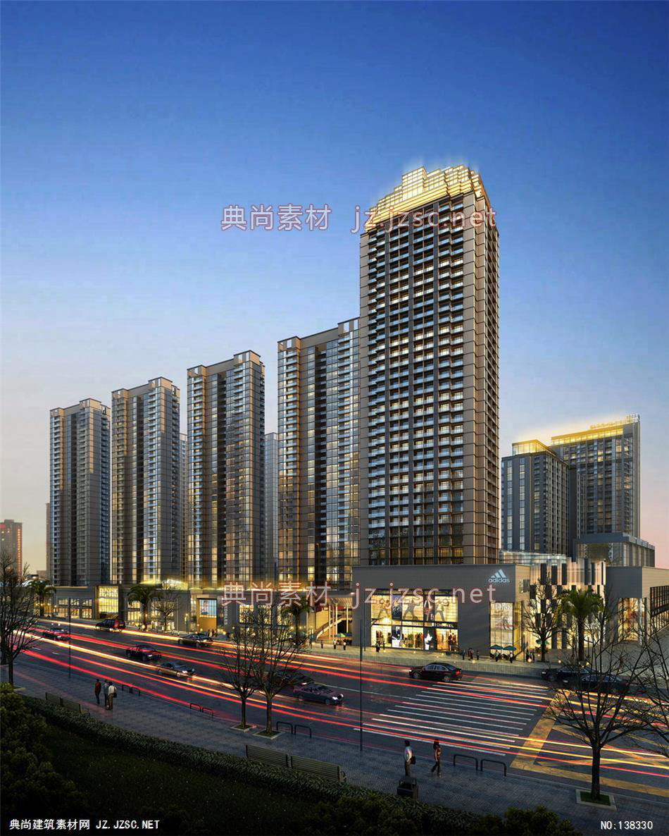 A贵阳万科小河动力厂地块住宅方案二01