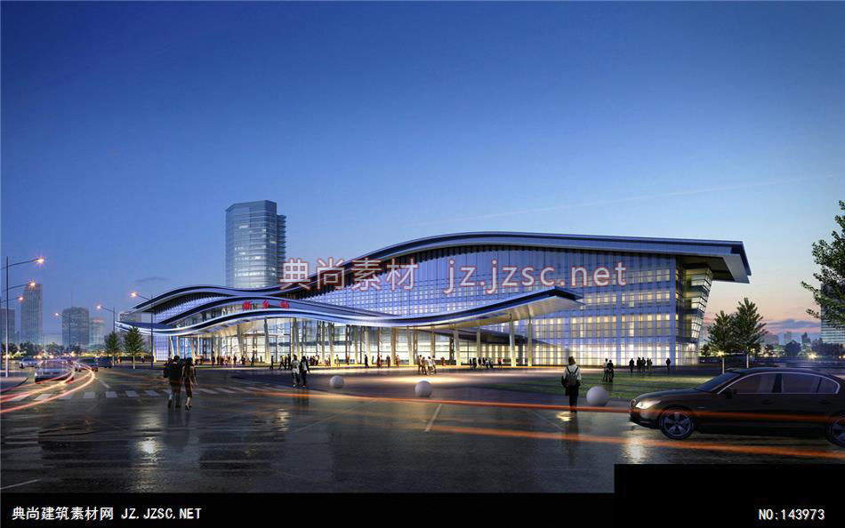 陈工-新乡第五轮-2效果图-办公楼效果图办公建筑