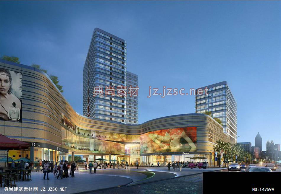 中建国际公建部-吴工-永丰路第二轮-4效果图-办公楼效果图办公建筑