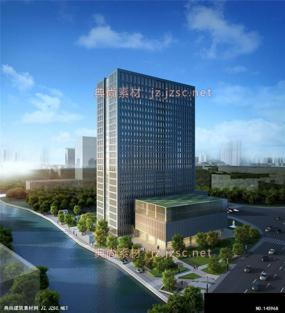 史工-宁波电网-7效果图-办公楼效果图办公建筑