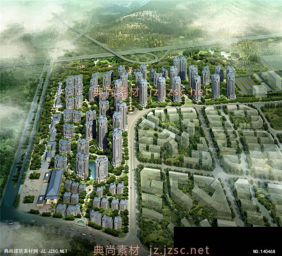 半间建筑-黄工-滕河住宅-2效果图