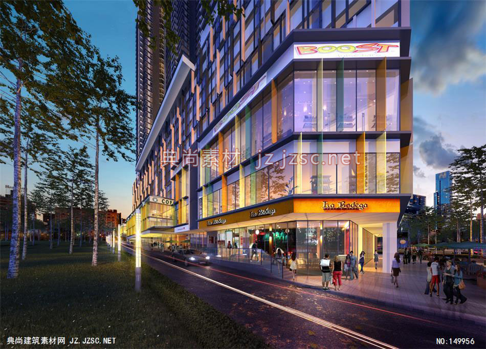 马来西亚UIG MKB-01 住宅建筑效果图 住宅效果图