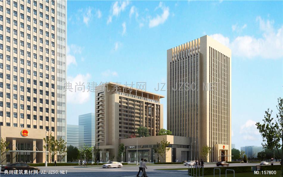 1301-19(公建)-海馥建筑-盐都新城商务中心-rs01-xl 建筑效果图