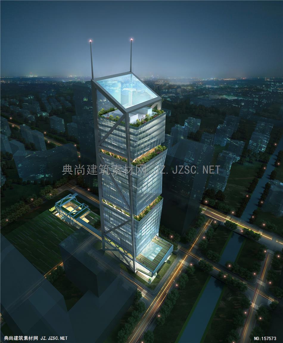 1201-15(公建)江欢成—中建钢构-3-sy-kj-4 建筑效果图