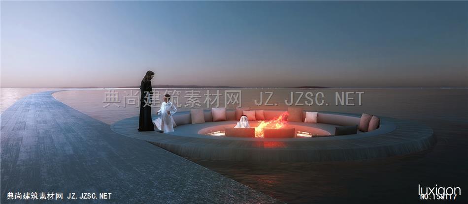 CHAD-V4-FIREPIT-FINALE-V2+light Luxigon 外国公司国外效果图